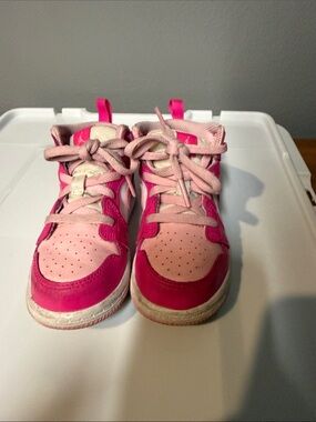 Nike Kids Pink High-Top Sneakers